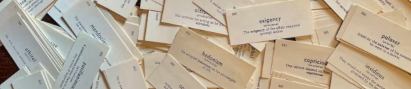 Education and recall cards